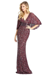 Mac Duggal 4808D Wine