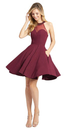 MacDuggal 48551D Burgundy