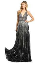 Mac Duggal 4906D Black/Silver