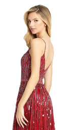 Mac Duggal 4961D Cherry