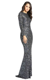 Mac Duggal 4975D Gunmetal