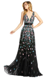 Mac Duggal 4983D Black Multi