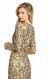 Mac Duggal 5002D Antique Gold