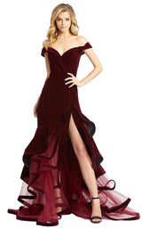 MacDuggal 66586D Burgundy