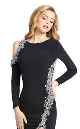 Mac Duggal 66769D Black Multi