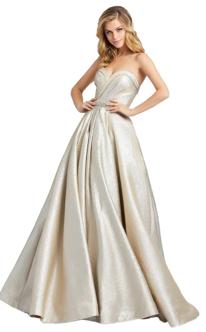 Mac Duggal 66978D Oyster