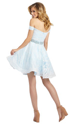 Mac Duggal 66981D Ice Blue