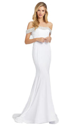 Mac Duggal 67155D White