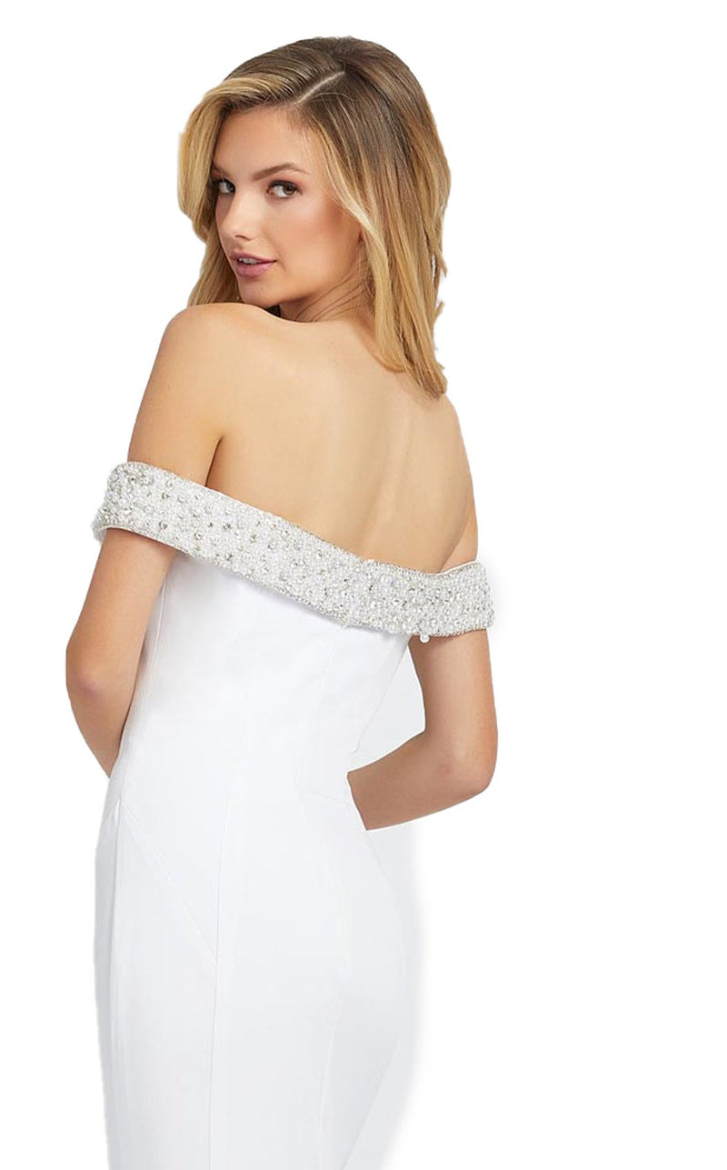 Mac Duggal 67155D White