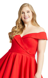 Mac Duggal Fabulouss 48887F Red