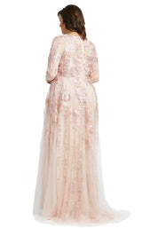 Mac Duggal Fabulouss 77679F Rose