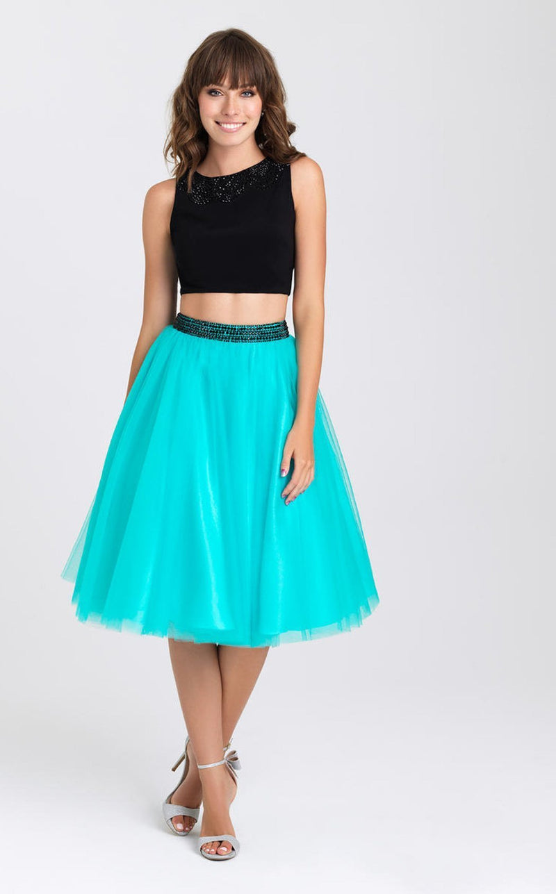 Madison James 16339 Black-Teal