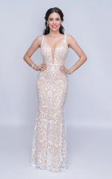 Nina Canacci 2227 Ivory/Nude