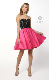 Nox Anabel 6056 Black-Fuchisa