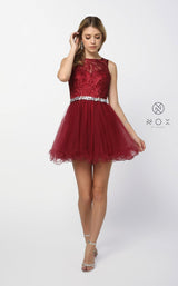 Nox Anabel 6252 Burgundy