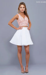 Nox Anabel 6344 White-Peach