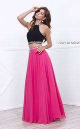 Nox Anabel 8214 Fuchsia/Black