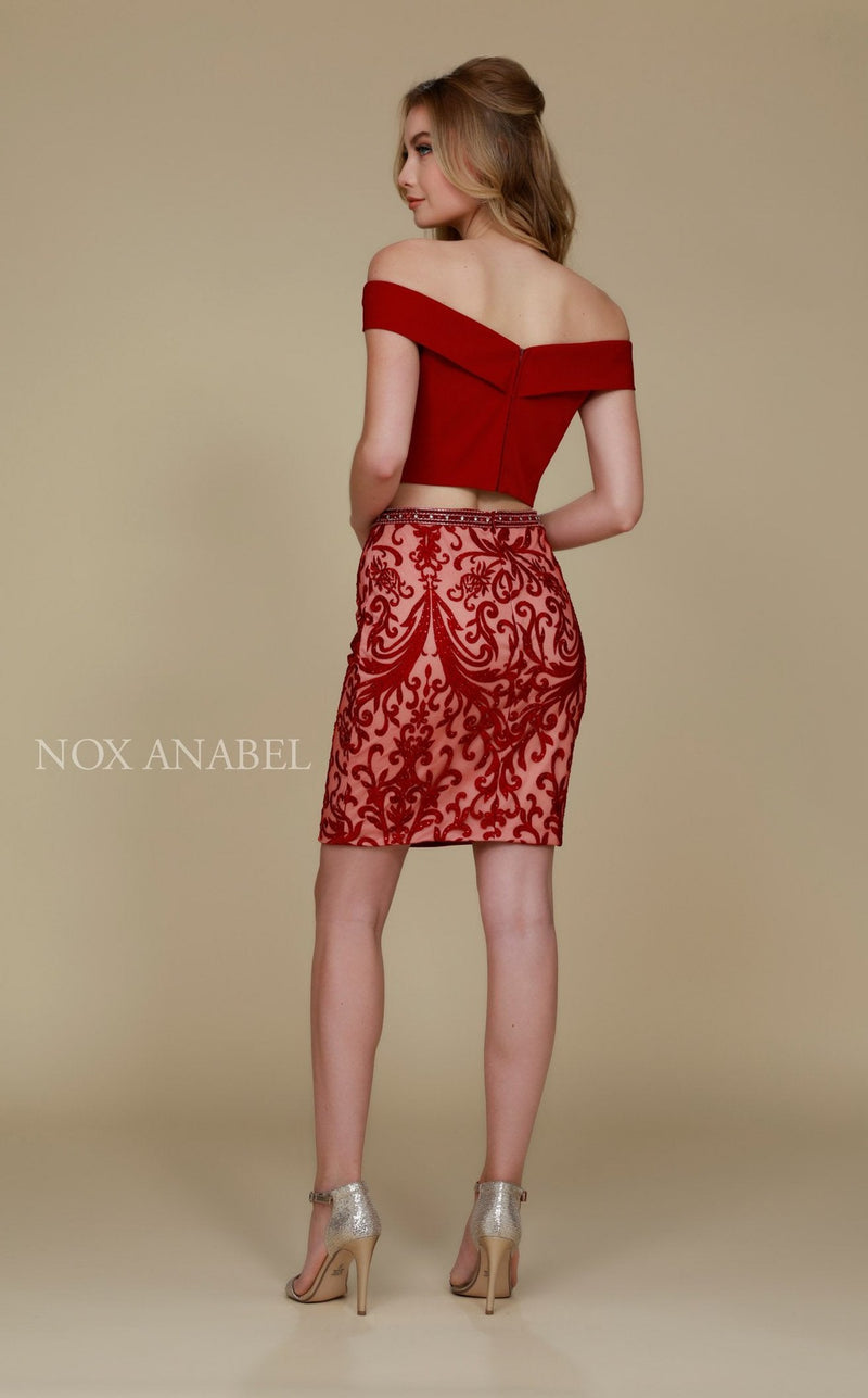 Nox Anabel E664 Burgundy