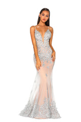 Portia and Scarlett PS5005 Silver/Nude