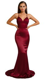 Portia and Scarlett PS6323 Deep Red