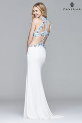 Faviana S7906 Ivory Sapphire