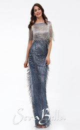 SeraBella SB97224 Navy/Silver