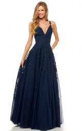 Sherri Hill 52342 Navy