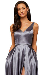 Sherri Hill 52410 Gunmetal