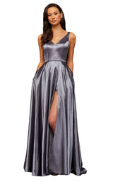 Sherri Hill 52410 Gunmetal