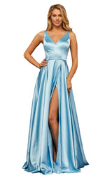 Sherri Hill 52410 Light Blue