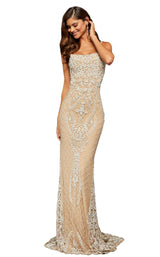 Sherri Hill 52454 Ivory