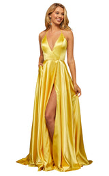 Sherri Hill 52921 Yellow