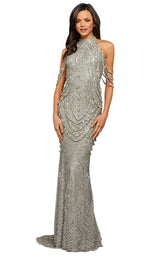 Sherri Hill 52949 Silver