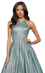 Sherri Hill 52964 Aqua