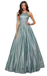 Sherri Hill 52964 Aqua