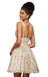 Sherri Hill 52965 Ivory/Gold
