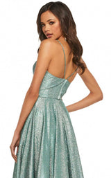 Sherri Hill 52977 Aqua