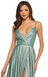 Sherri Hill 52977 Aqua