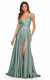 Sherri Hill 52977 Aqua