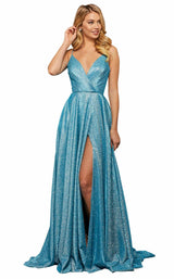 Sherri Hill 52977 Turquoise