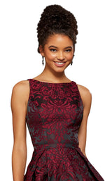 Sherri Hill 52982 Wine