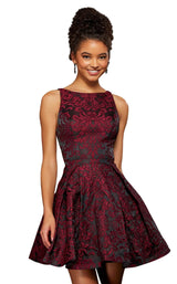 Sherri Hill 52982 Wine