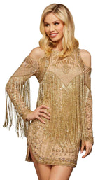 Sherri Hill 53034 Gold