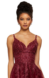 Sherri Hill 53098 Burgundy
