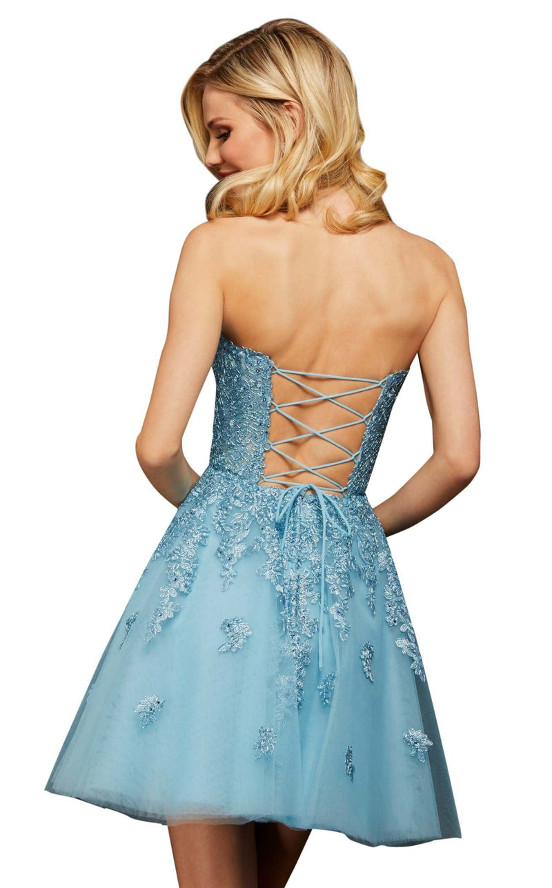 Sherri Hill 53099 Light Blue