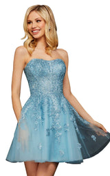 Sherri Hill 53099 Light Blue