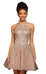 Sherri Hill 53100 Nude