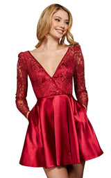 Sherri Hill 53114 Wine