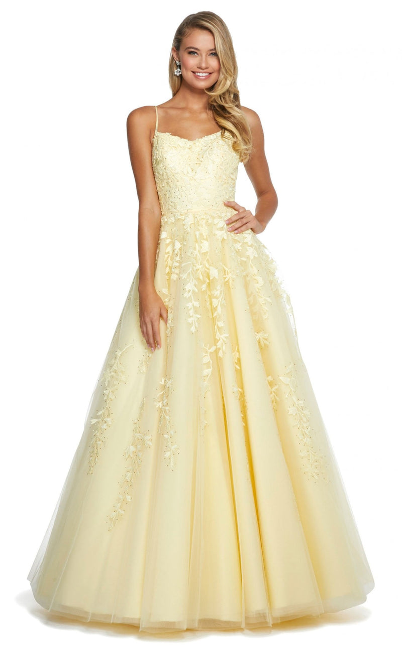 Sherri Hill 53116 Yellow