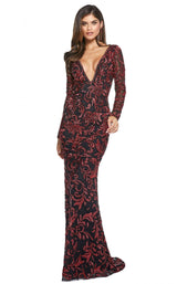 Sherri Hill 53161 Black-Red